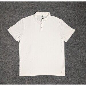 Vuori Strato Tech Polo Mens Size XL White